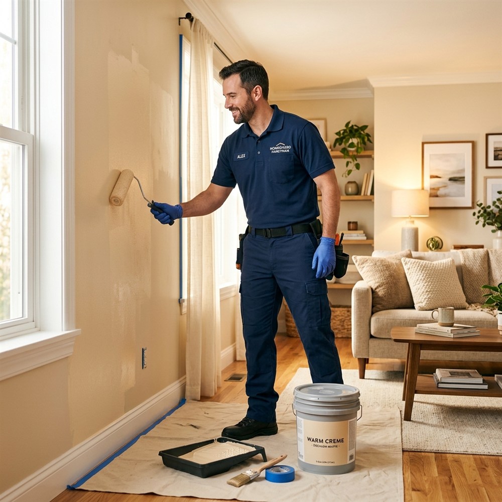 Painting wall