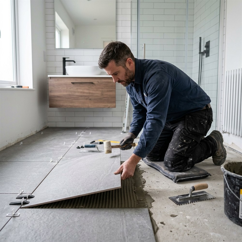 Floor tiling and repairs